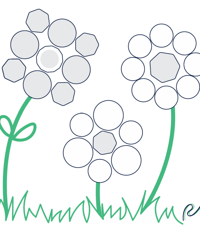 Flower coins by RWM